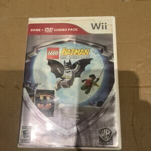 Lego Batman The video game Nintendo Wii tested And Working. No DVD